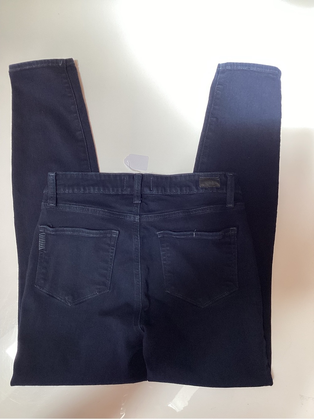 #661 PAIGE women’s Dark wash black/blue Slim fit Jeans. Size 28 - Picture 9 of 11